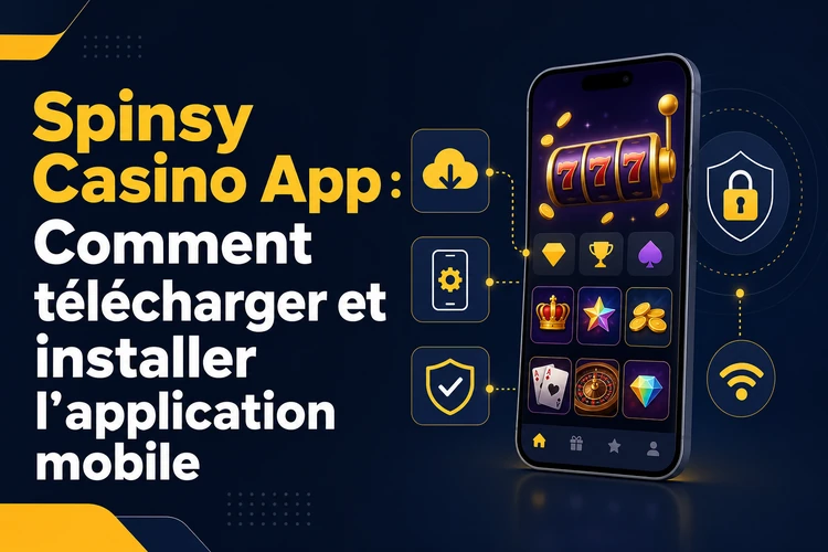App Spinsy: Comment télécharger et installer l'application mobile