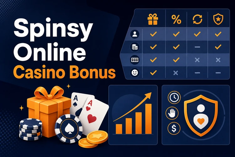 Spinsy Online Casino Bonus: Guide complet des promotions et avantages