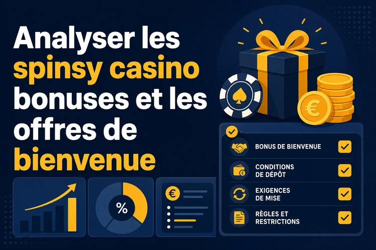 Analyser les spinsy casino bonuses et les offres de bienvenue