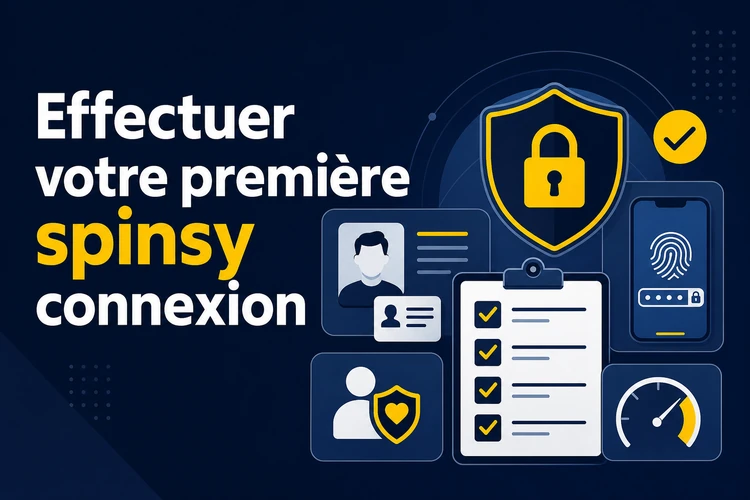 Effectuer votre première spinsy connexion